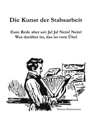 cover image of Die Kunst der Stabsarbeit